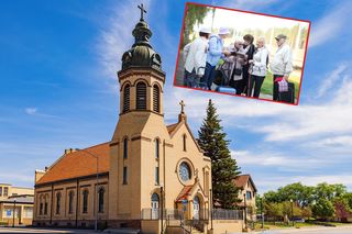 Załatwiają się przy kościele! Podróżni nie mają wstydu