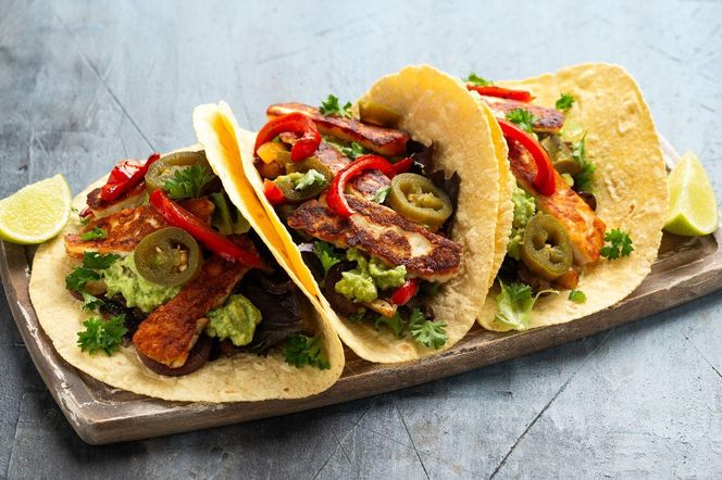 tortilla z halloumi