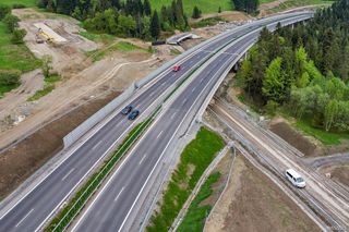 Tak wygląda DK 47 Rdzawka  - Nowy Targ, oddana kierowcom w ubiegłym roku 