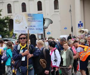 Lubelska Piesza Pielgrzymka na Jasną Górę 2024. Pątnikom deszcz niestraszny!