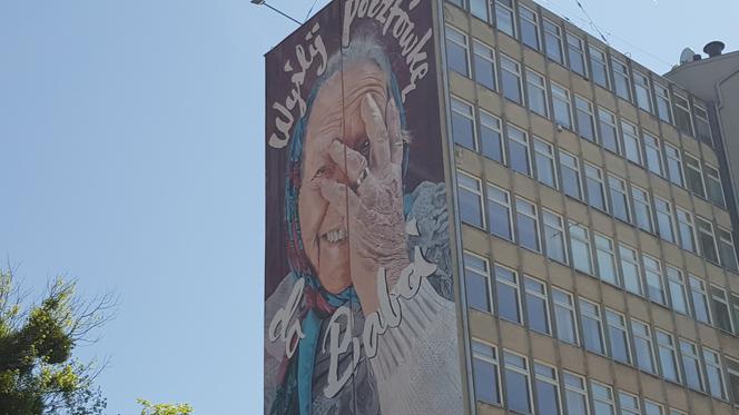 Nowy mural w Białymstoku przy ul. Skłodowskiej