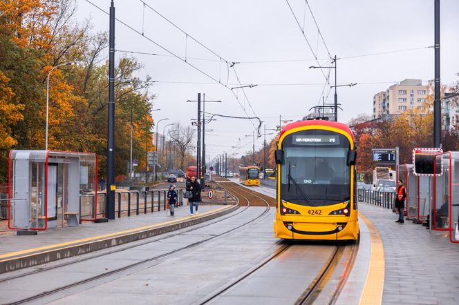 Tramwaj do Wilanowa w Warszawie