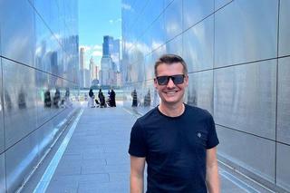 Rafał Mroczek (Paweł w M jak miłość) w Nowym Yorku 2023