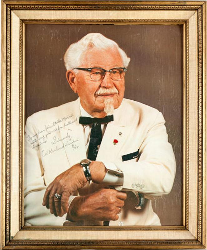 Harland Sanders, założyciel KFC