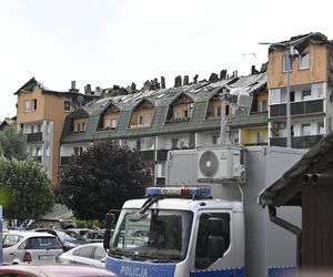 Mieszkańcy Ząbek wracają do swoich mieszkań po najpotrzebniejsze rzeczy