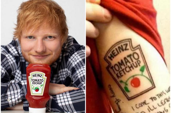 Ed Sheeran i jego ukochany keczup