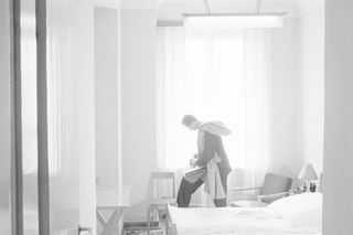 Hotel Warszawa w Prudentialu w latach 50.