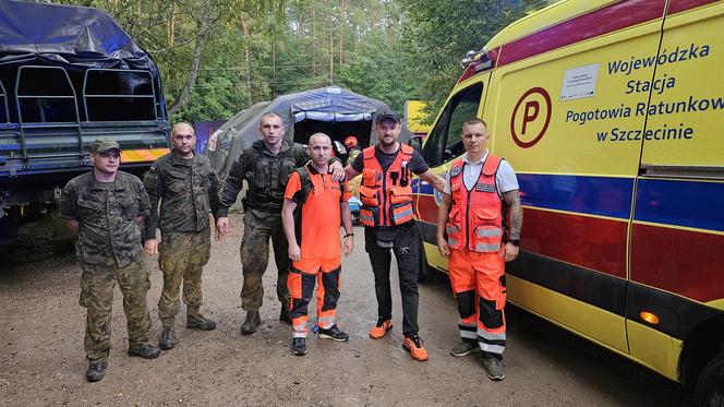 Wypadek w pobliżu Konotopu  - autobus z tirem 