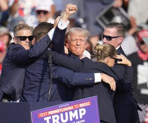 Strzały na wiecu z udziałem Donalda Trumpa