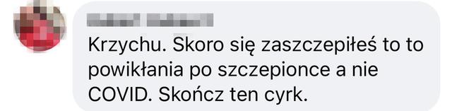 Życzą śmierci Krawczykowi