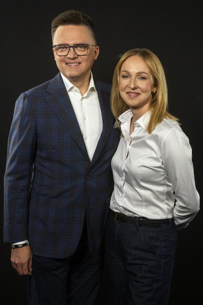 Urszula Brzezińska-Hołownia i Szymon Hołownia