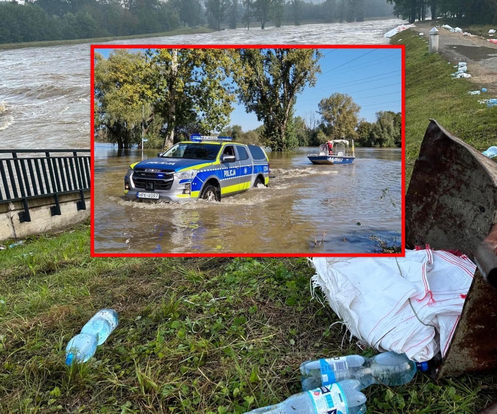 Ciało kobiety znalezione podczas powodzi. Trop prowadzi do Czech 