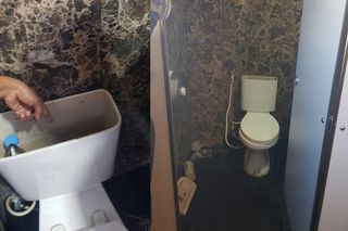 Sprzątała toalety, nagle usłyszała płacz. W spłuczce był upchnięty noworodek! Nie miał odciętej pępowiny