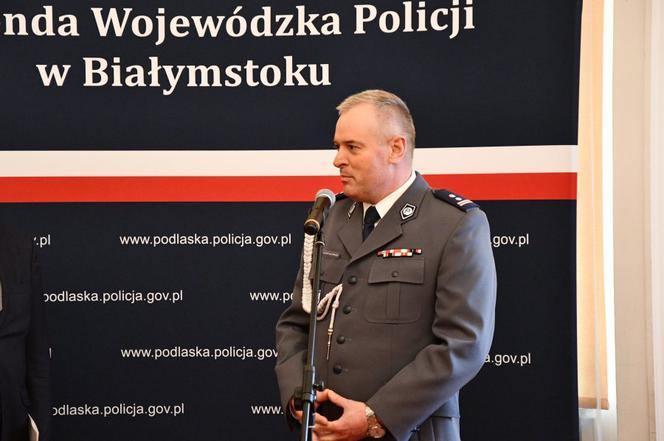 Podlascy policjanci mają nowego komendanta wojewódzkiego