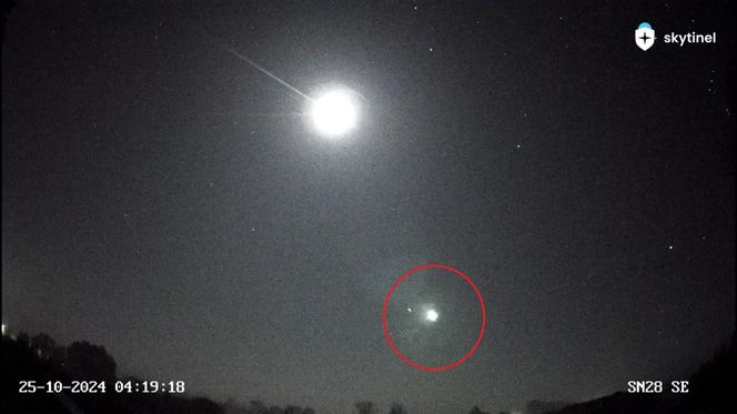 Koło Olsztyna spadł meteoryt? „To jeden z ciekawszych przelotów w atmosferze”