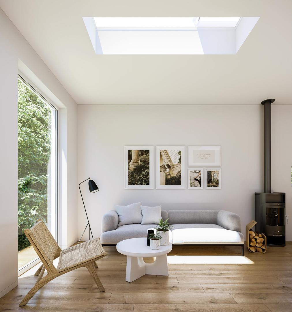 Okna VELUX nowej generacji do płaskiego dachu