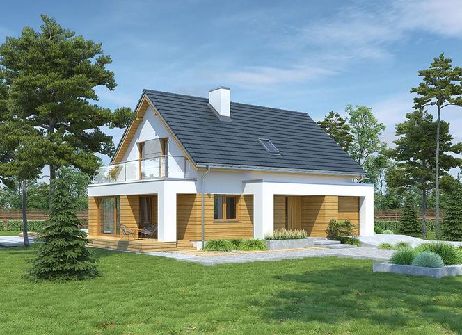 Domy z poddaszem użytkowym