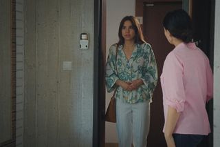 M jak miłość odc. 1826. Iza (Adriana Kalska), Aneta (Ilona Janyst)