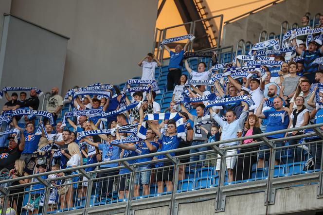 Tak bawili się kibice podczas meczu Lech Poznań - Lechia Gdańsk