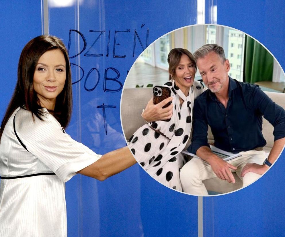 Kinga Rusin i Piotr Kraśko