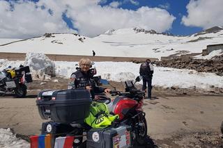 Posłanka Iwona Michałek szaleje na motorze 