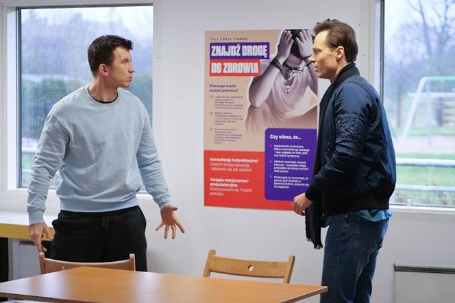 Pierwsza miłość, odcinek 3959: Krystian (Patryk Pniewski), Alan (Alan Andersz)