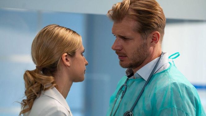 Na dobre i na złe odc. 961. Maks Beger (Tomasz Ciachorowski), Gloria (Aleksandra Grabowska)