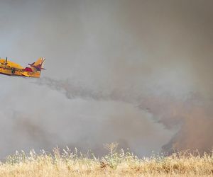 Pożary w Hiszpanii.