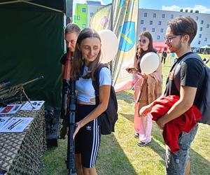 Piknik Wojskowy 18. Dywizji został zorganizowany na terenie zielonym przy aquaparku i stadionie miejskim w Siedlcach