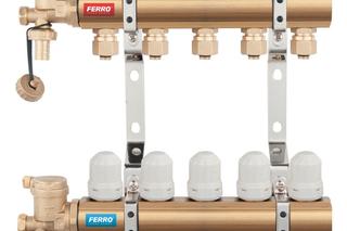 Rozdzielacze w instalacjach grzejnikowych i ogrzewania podłogowego. Rodzaje, budowa, funkcje