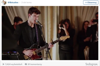 Shawn Mendes zaśpiewał na weselu! [VIDEO]