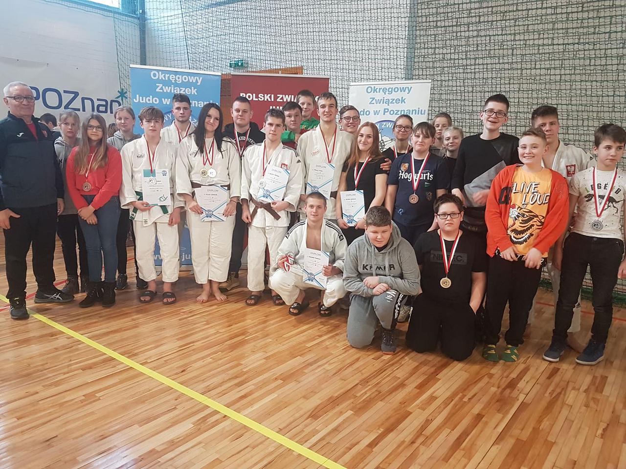 Grad medali na Mistrzostwach Wielkopolski w judo !