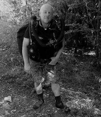 Adam zaginął w głębinach