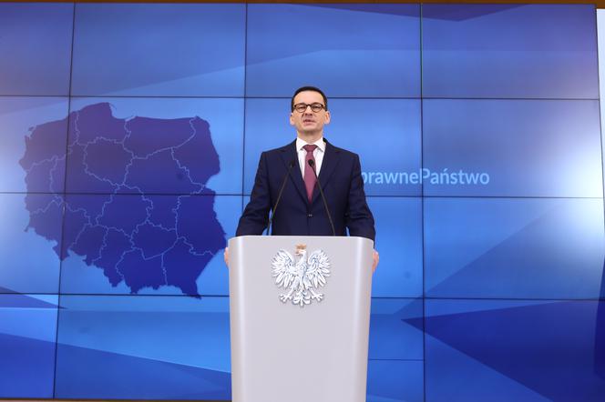 Premier Morawiecki konferencja