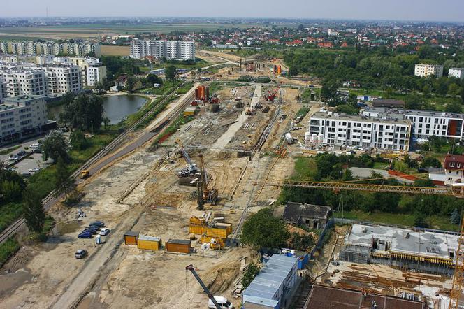 Budowa trasy S8 - węzeł Konotopa