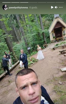 Gwiazdor KSW Paweł Polityło wziął ślub z piękną Dianą