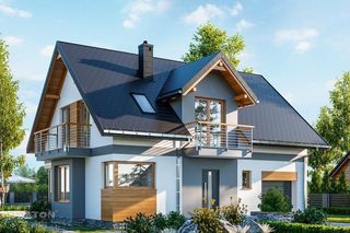 Projekt domu Witek (1705)