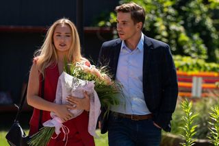 Barwy szczęścia odc. 3087. Oliwka (Wiktoria Gąsiewska), Tomasz Kępski (Jakub Sokołowski)