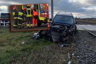 Cud na torach. Ten kierowca otarł się o śmierć i uniknął jej w niewiarygodny sposób!