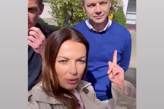 Barwy szczęścia po wakacjach 2023: Bruno (Lesław Żurek), Kasia (Katarzyna Glinka), Łukasz (Michał Rolnicki)