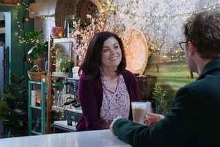 M jak miłość odc. 1864. Kinga (Katarzyna Cichopek), Dariusz Hoffman (Mateusz Rusin)