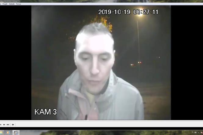 Policja w Kołobrzegu poszukuje mężczyzny, który zniszczył paczkomat