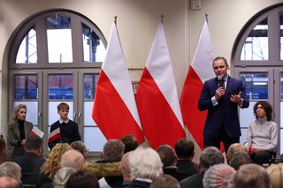 Karol Nawrocki w Lęborku