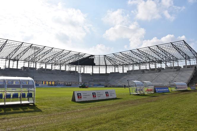 Budowa stadionu w Szczecinie - marzec 2020