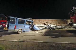 Horror rozegrał się w sekundę. Krzysztof nie żyje, jego żona i córka walczą o życie. Wszystko przez oponę