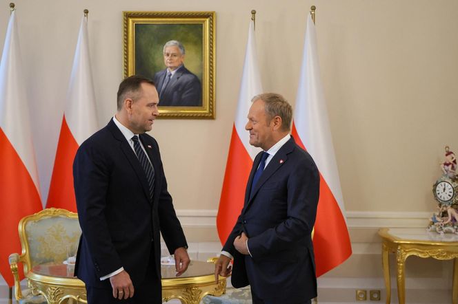Spotkanie prezydenta Karola Nawrockiego z premierem Donaldem Tuskiem