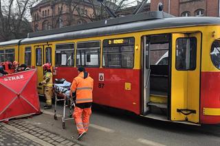 Potrącenie pieszego przez tramwaj w Grudziądzu. Mężczyzna zmarł w szpitalu!