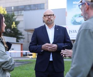 Akcja ratownicza po wstrząsie w kopalni Knurów. Mówi Adam Rozmus