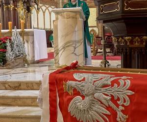 Na nowym sztandarze powiatu siedleckiego widnieje m.in. herb tego regionu