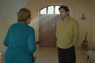 Barwy szczęścia odc. 3214. Cezary (Marcel Opaliński), Józefina Rawiczowa (Elżbieta Jarosik)